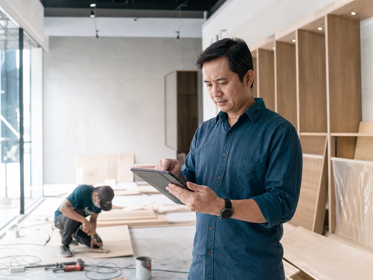 Tukang mengerjakan renovasi interior